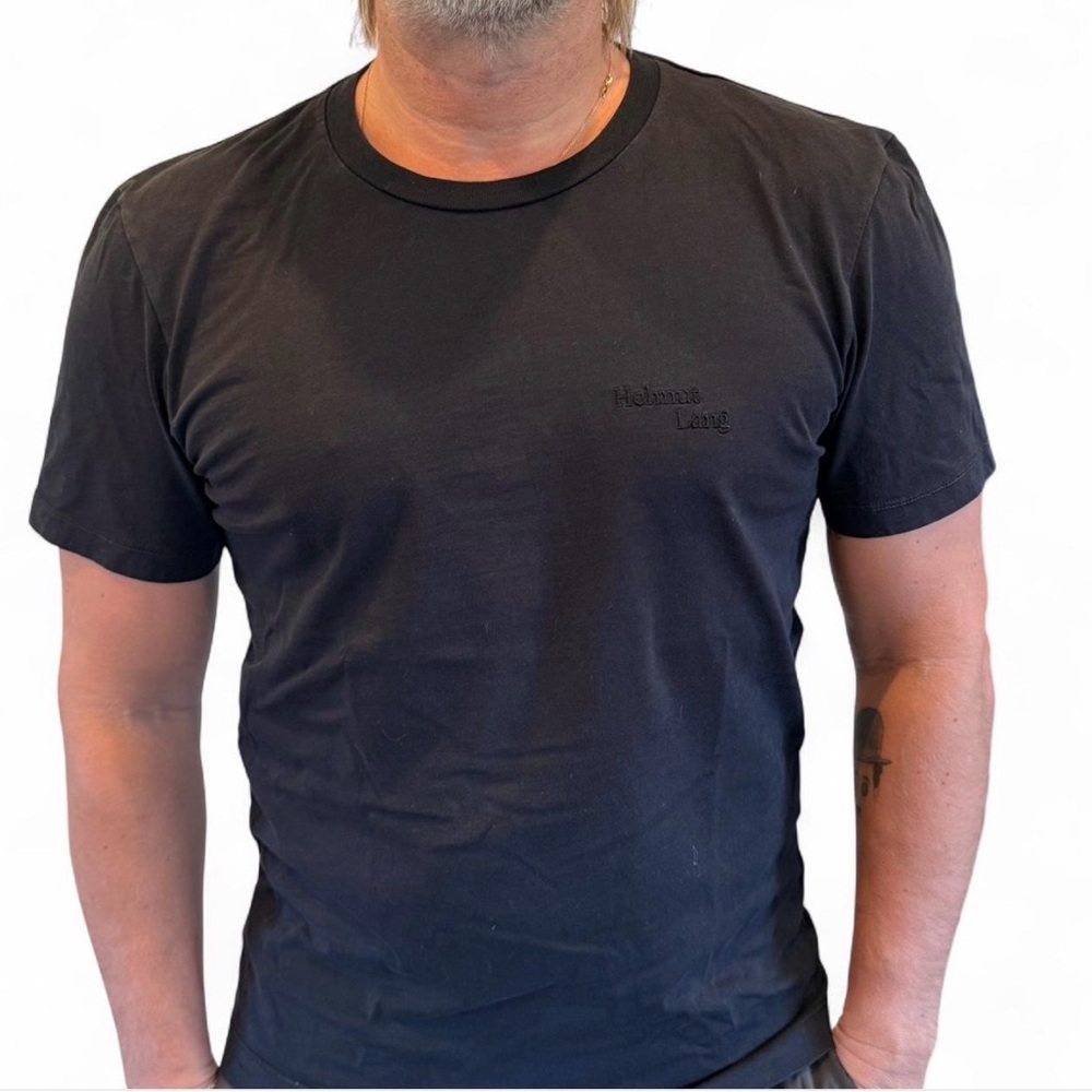 Helmut Lang Charcoal Short Sleeve Tee